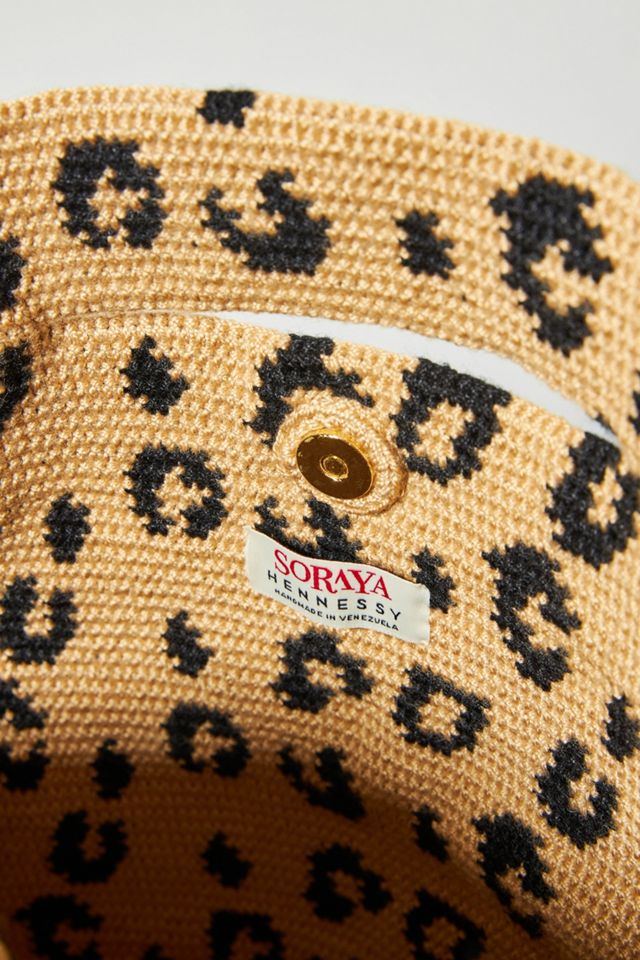 Leopard Shopper Clutch #2
