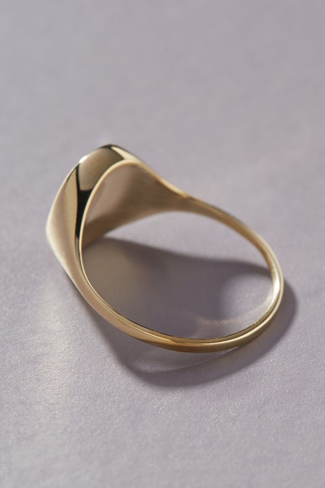 Claus Wildflower Signet Ring #3
