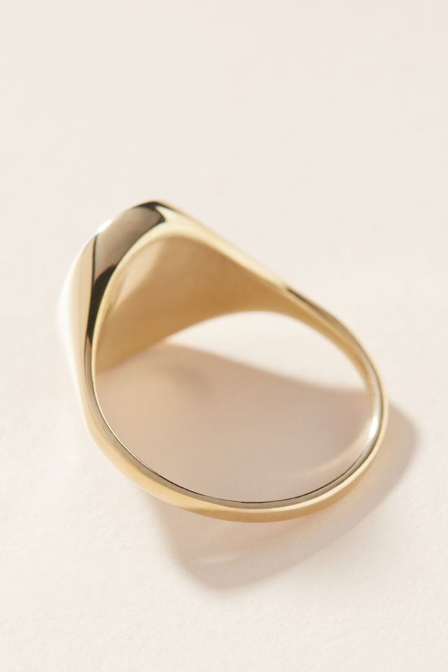 Claus Sunflower Signet Ring #3