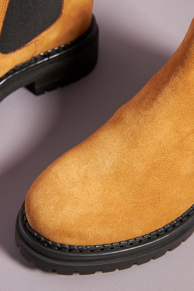 Suede Platform Chelsea Boots #2