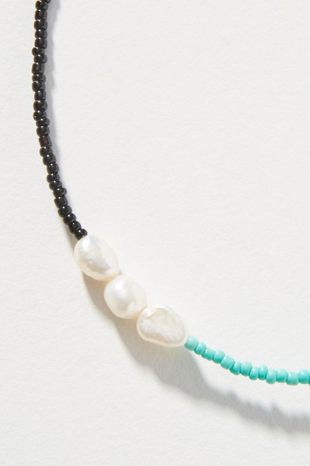 Zhuu Triple Pearl Necklace #2