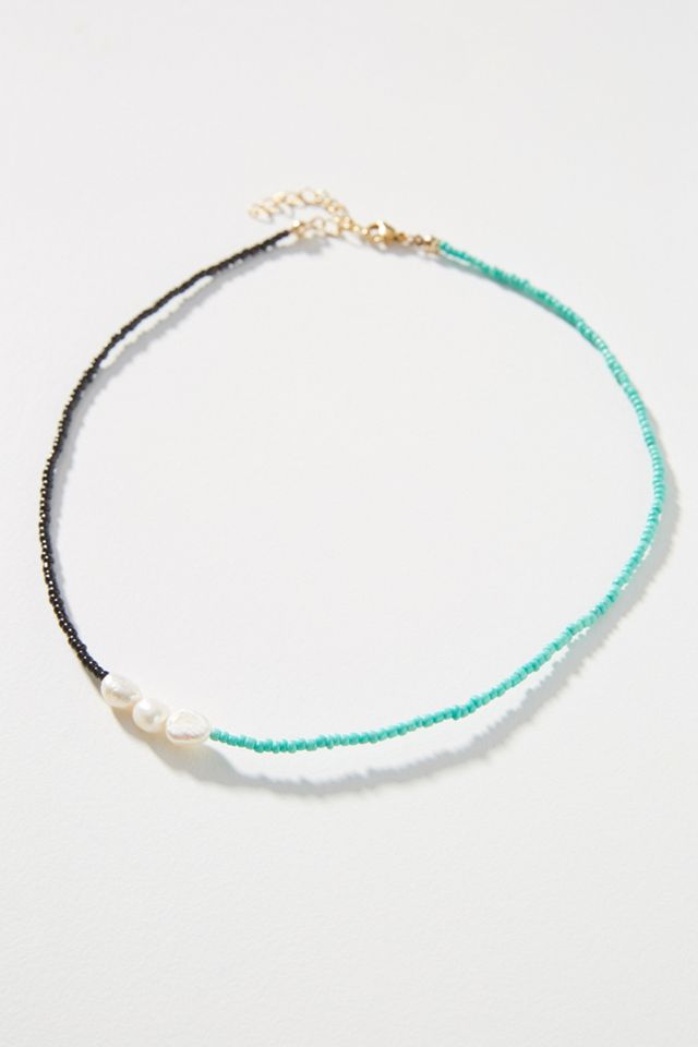Zhuu Triple Pearl Necklace #1