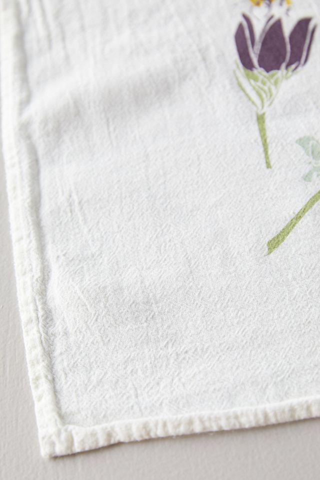 Honeybee Garden Dish Towel #2