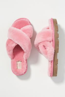 Ugg Fuzette Slides In Wild Berry ModeSens