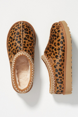 ugg tasman slippers leopard print