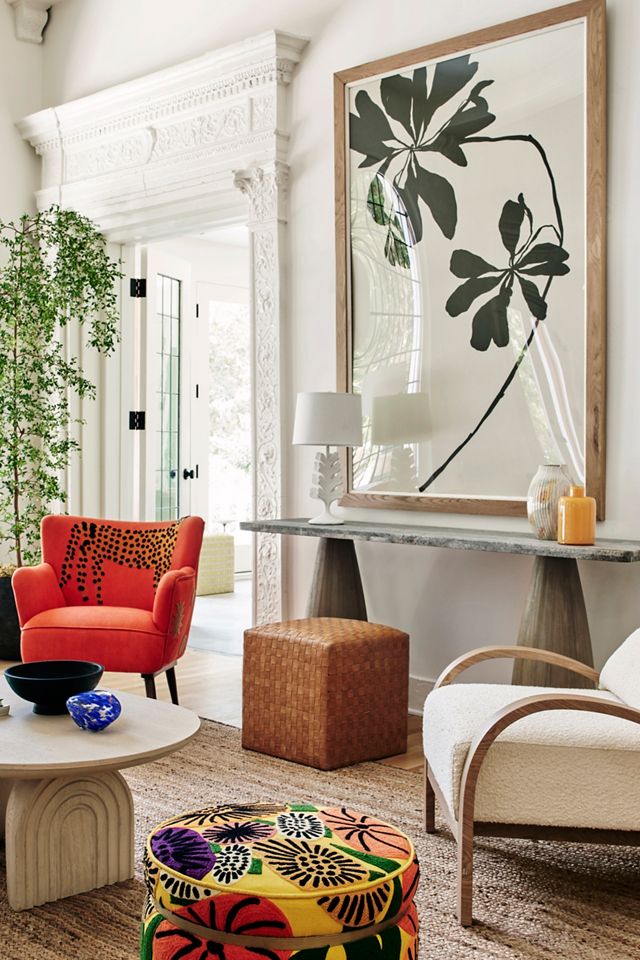 Mediterranean Leaf Wall Art #3