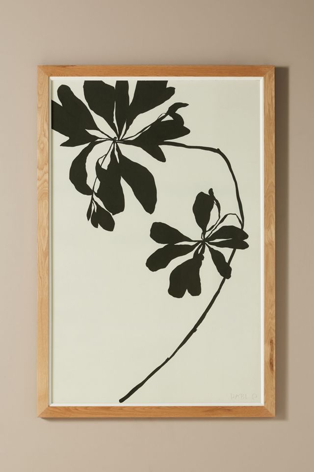 Mediterranean Leaf Wall Art #1