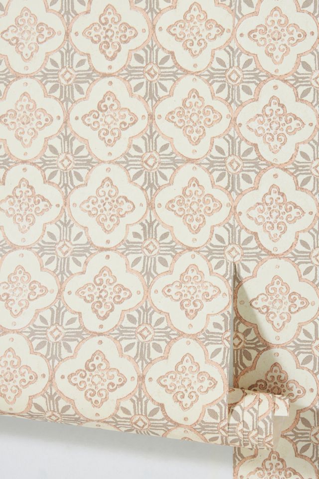 Geometric Quatrefoil Wallpaper #1