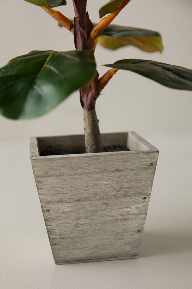 Faux Fiddle Leaf Fig Tree, 18 #2