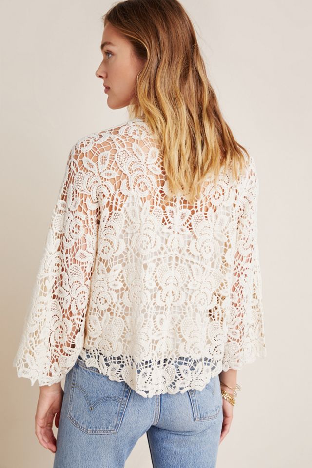 Riley Lace Kimono #1