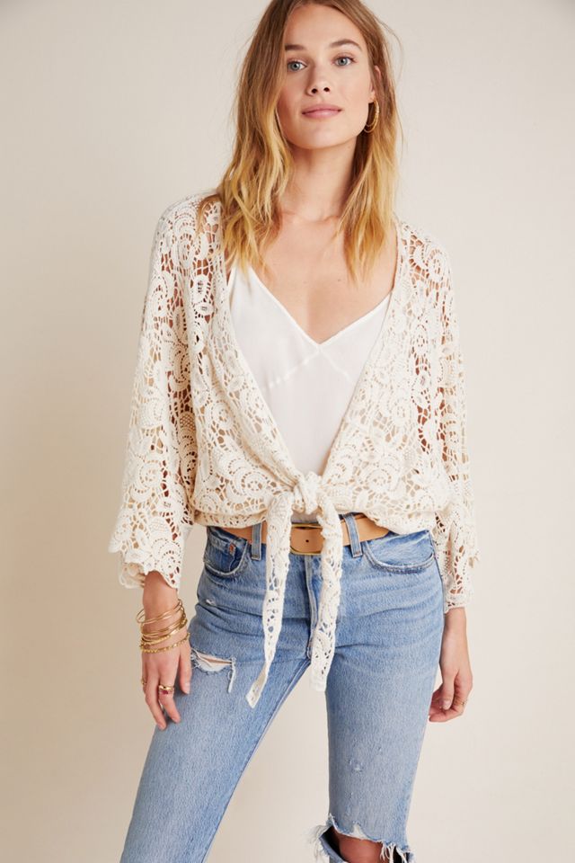 Riley Lace Kimono #4