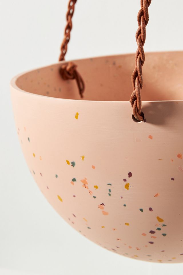 Terrazzo Dome Hanging Planter #1