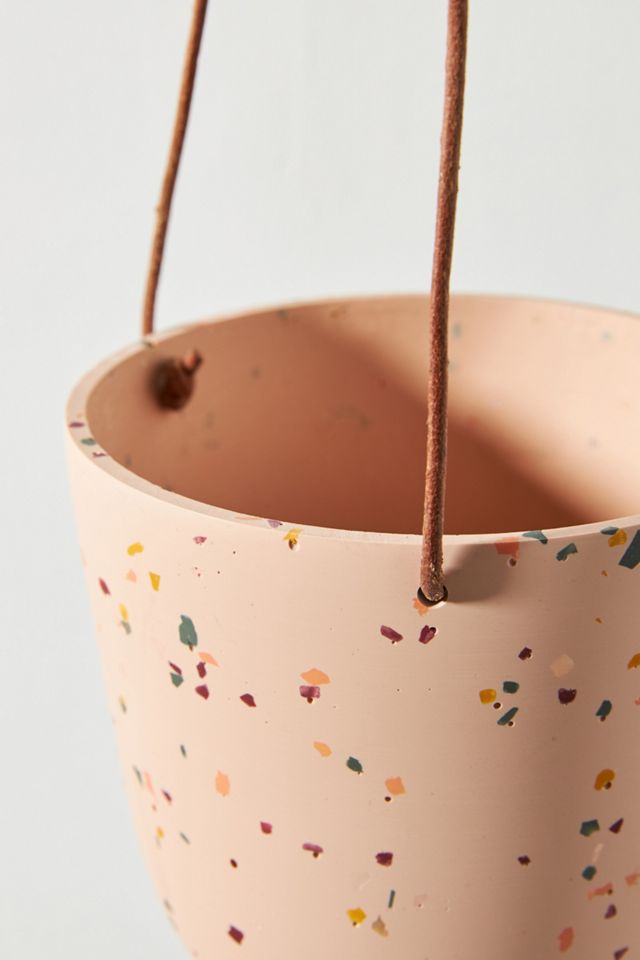 Terrazzo Dome Hanging Planter #4