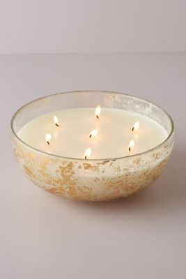 Avalon Lustered Glass Candle