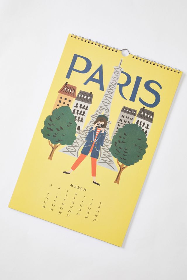 Rifle Paper Co. Explore The World 2021 Wall Calendar #1