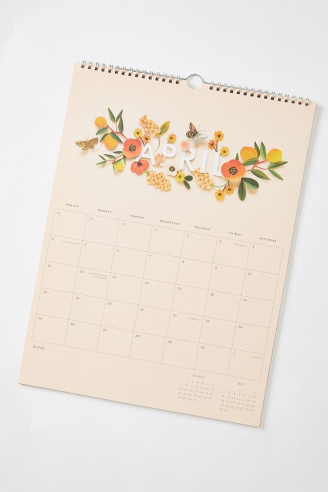 Rifle Paper Co. Floral 2021 Appointment Calendar #1
