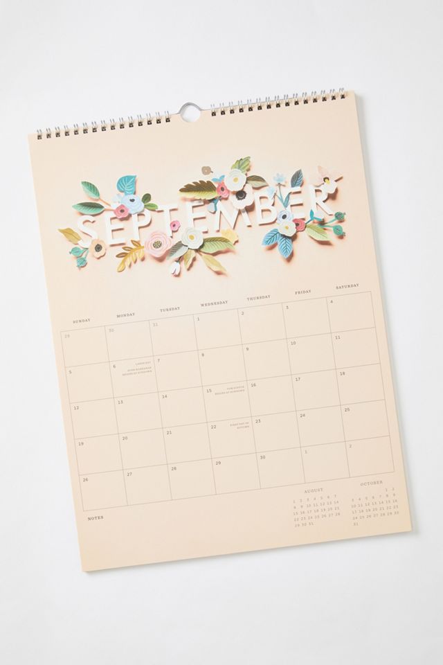 Rifle Paper Co. Floral 2021 Appointment Calendar #2