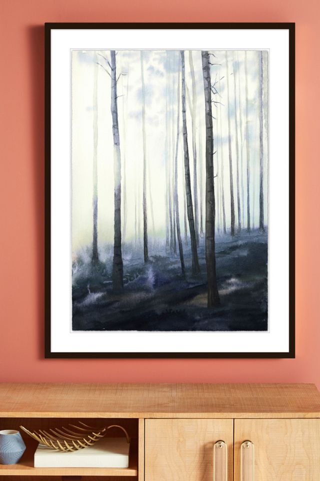 Watercolor Woods Wall Art AnthroLiving