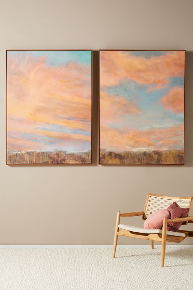 Running Sunset Wall Art #2