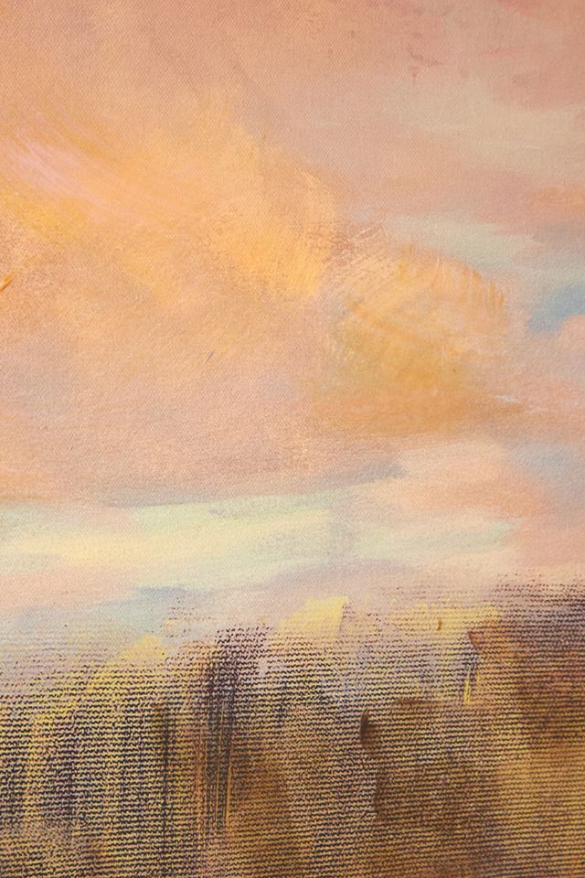 Running Sunset Wall Art #1