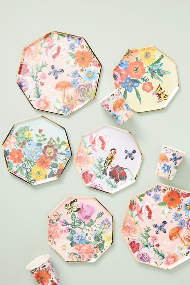 Nathalie Lete Flora Dinner Plates, Set of 8 #1