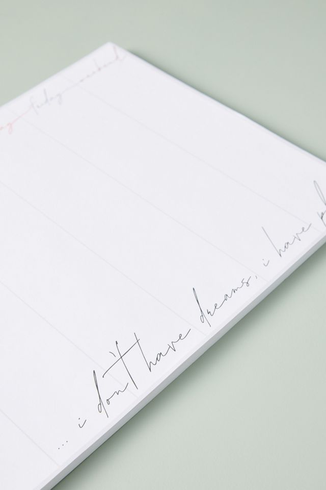 Otto & Berk Weekly Deskpad #2