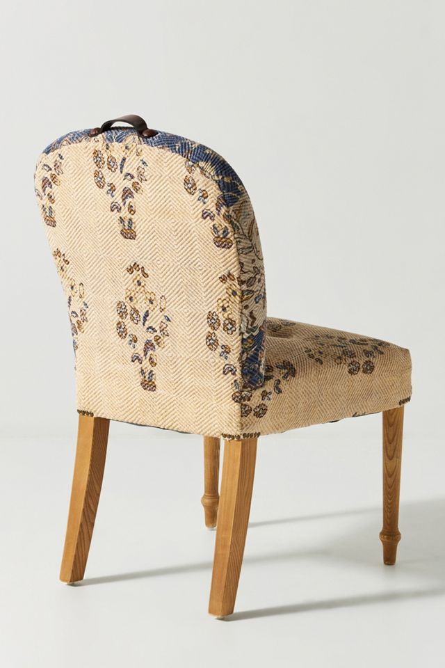 Rug-Upholstered Folkthread Dining Chair #3