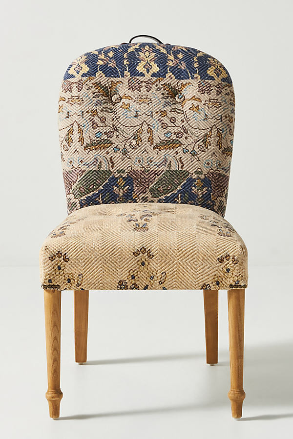 Rug-Printed Folkthread Dining Chair
