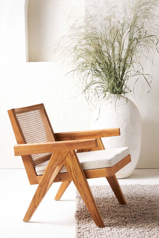 Ashton Caned Teak Accent Chair