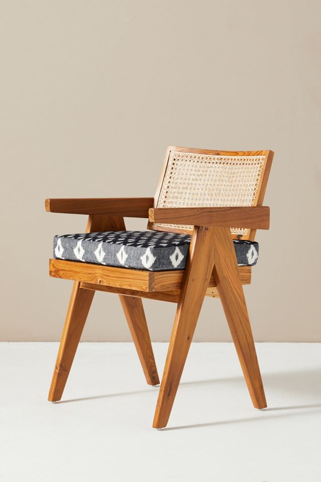 Ashton Caned Teak Dining Chair #1