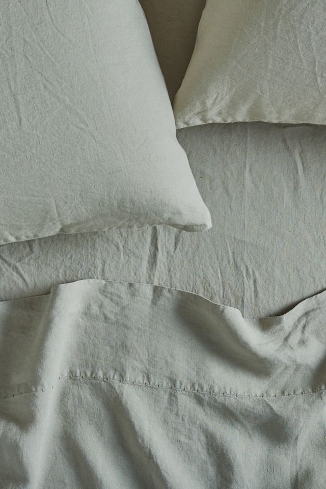 Laurel Full Organic Cotton Percale Sheet Set
