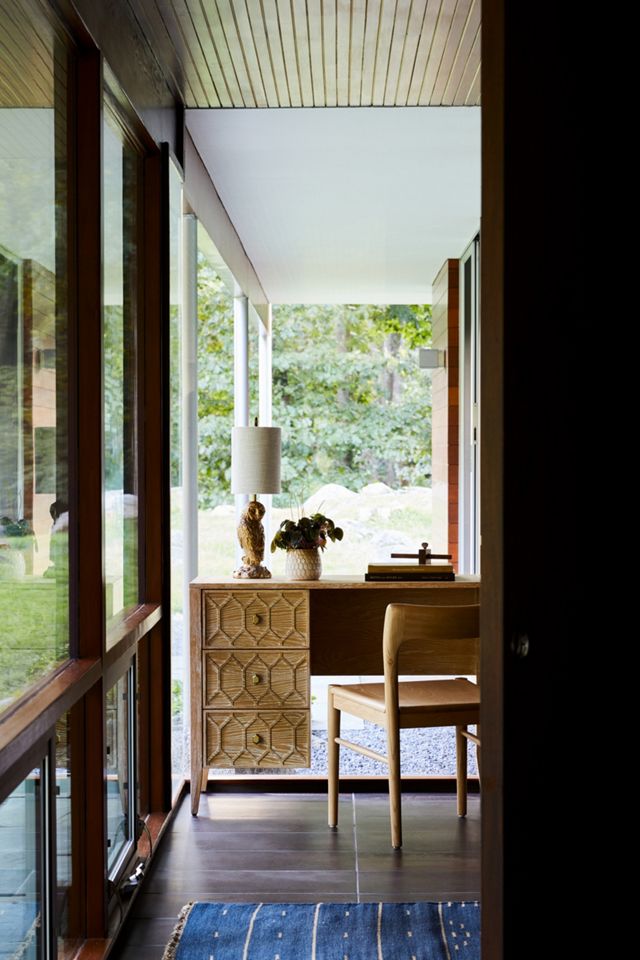 Textured Trellis Desk #5