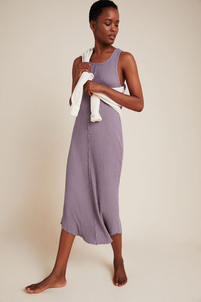 Lia Ribbed Midi Dress