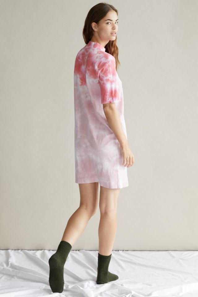 Heidi Mock Neck Tee Dress #1