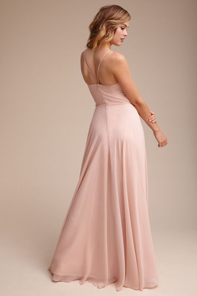 jenny yoo blush bridesmaid dress Jenny Yoo Bridesmaid Dress Addison Wild Rose main image 0