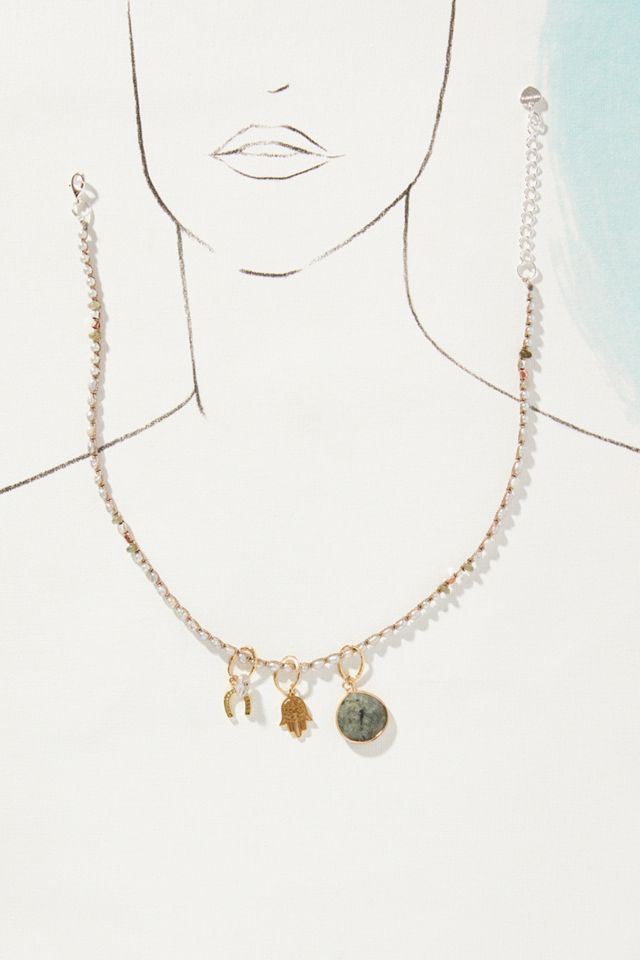 Cleo Charm Necklace #3