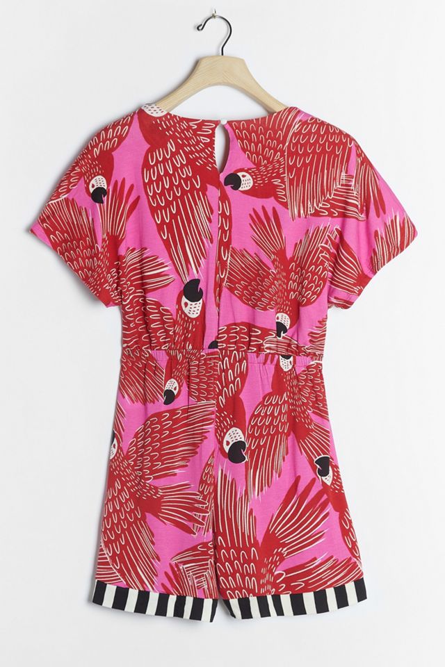Farm Rio Salma Parrot Romper #1