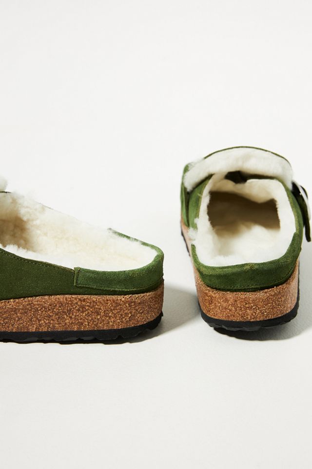 Birkenstock Buckley Shearling-Lined Clogs #3