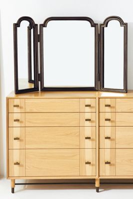 Aperture Triptych Vanity Mirror