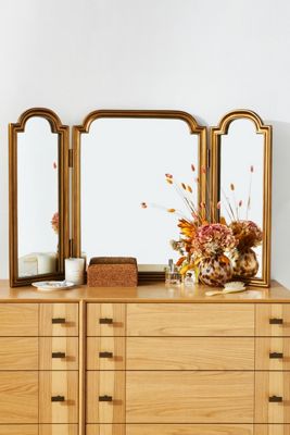 Aperture Triptych Vanity Mirror