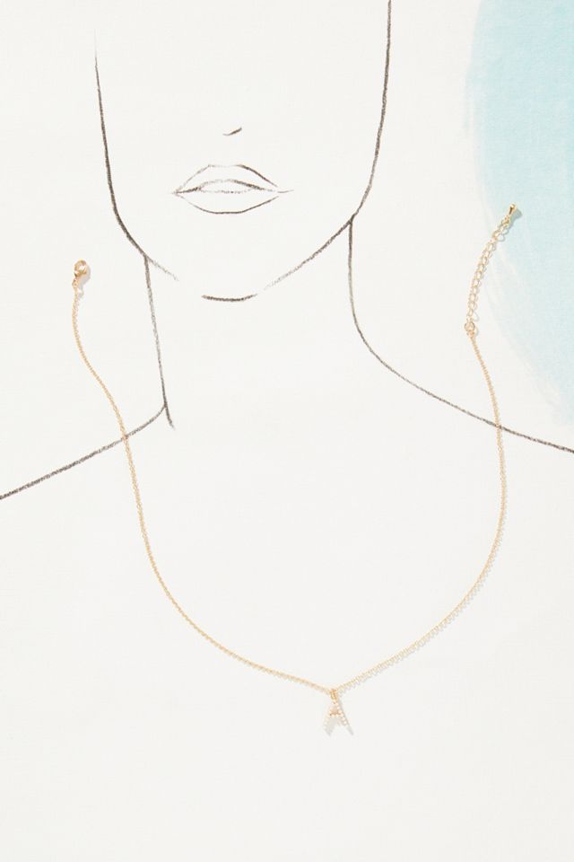 Petite Monogram Necklace #3