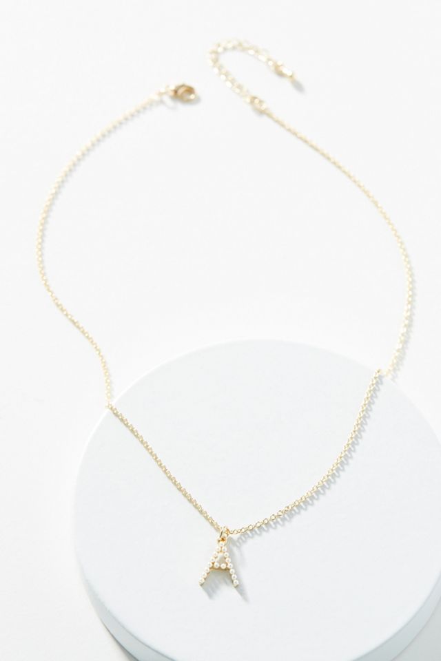 Petite Monogram Necklace #1