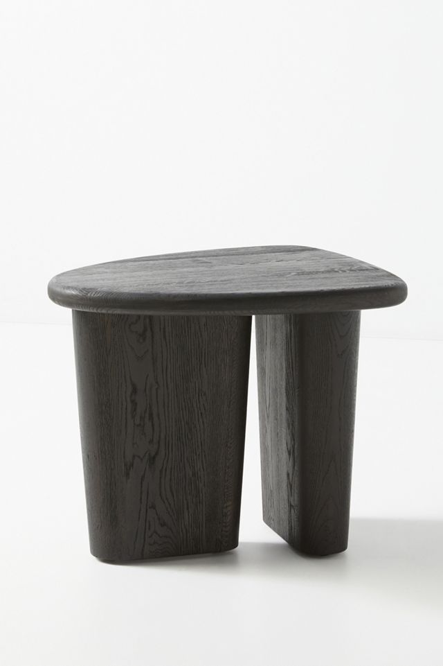 Kalle Sculptural Oak Side Table #1