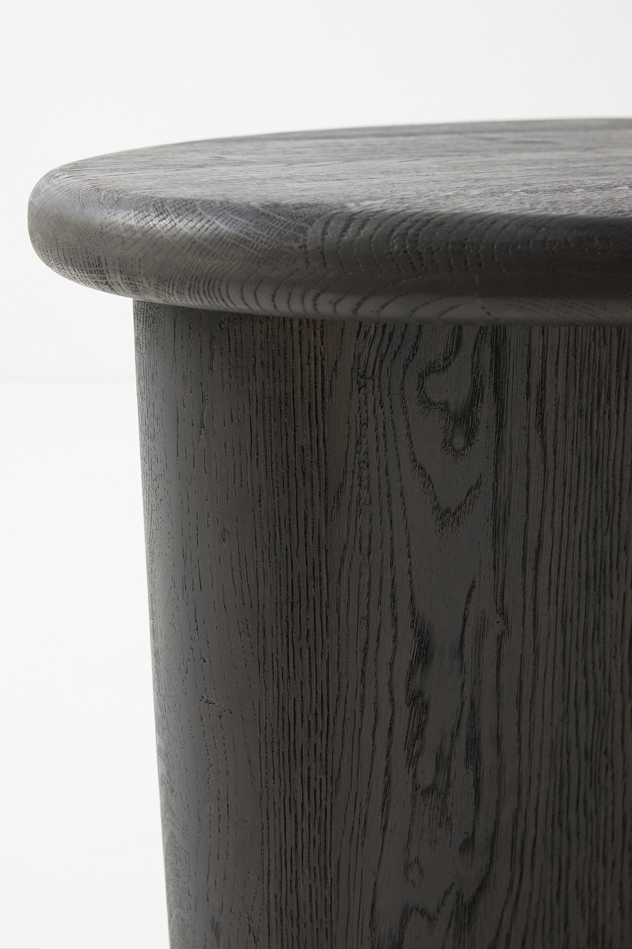 Kalle Sculptural Oak Side Table