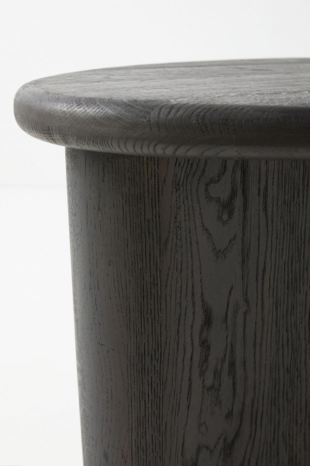 Kalle Sculptural Oak Side Table #3