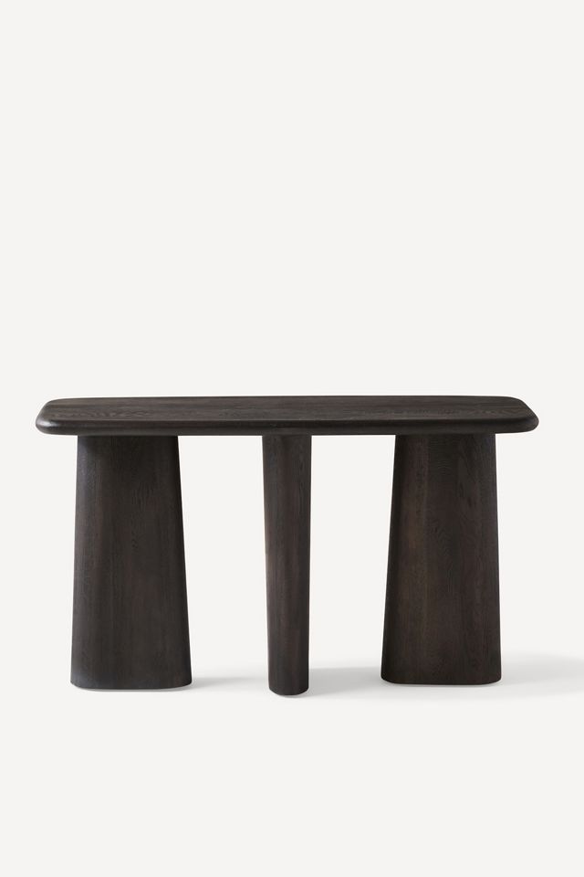 Kalle Sculptural Oak Console #1