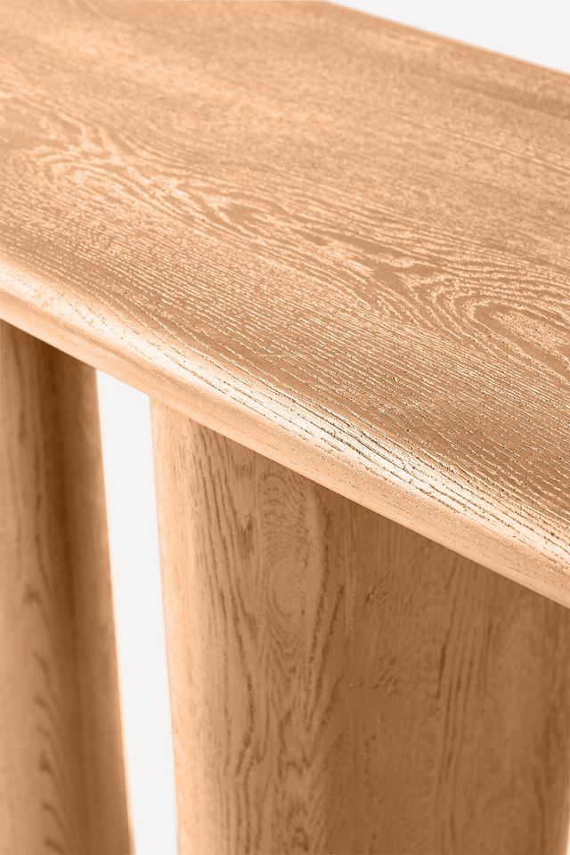 Kalle Sculptural Oak Console #2