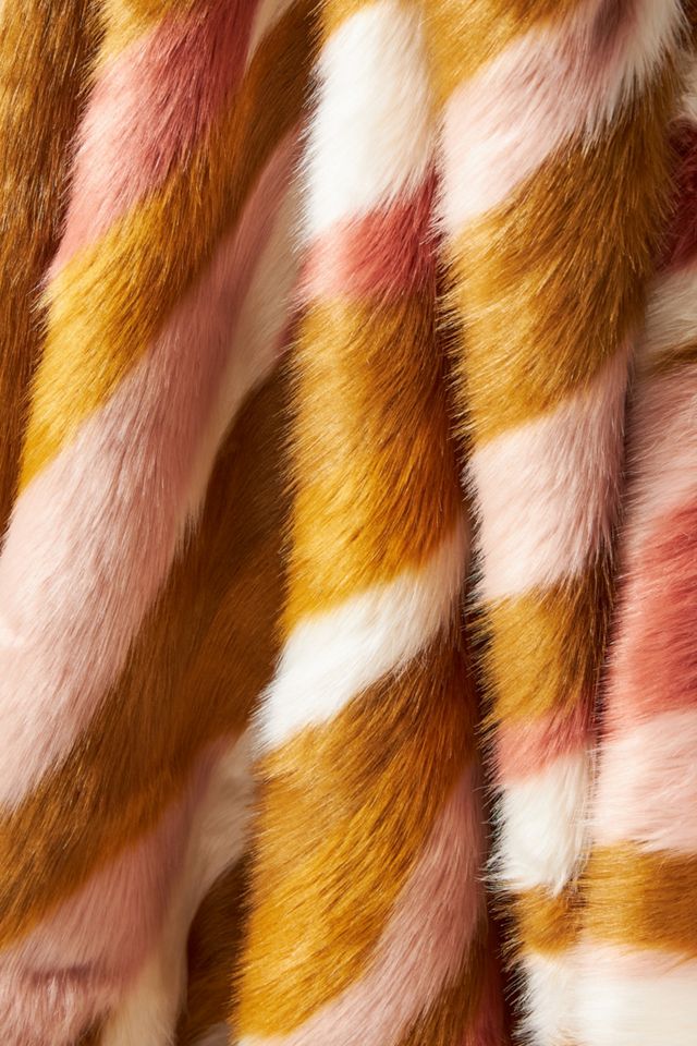 Fauna Faux Fur Throw Blanket #1