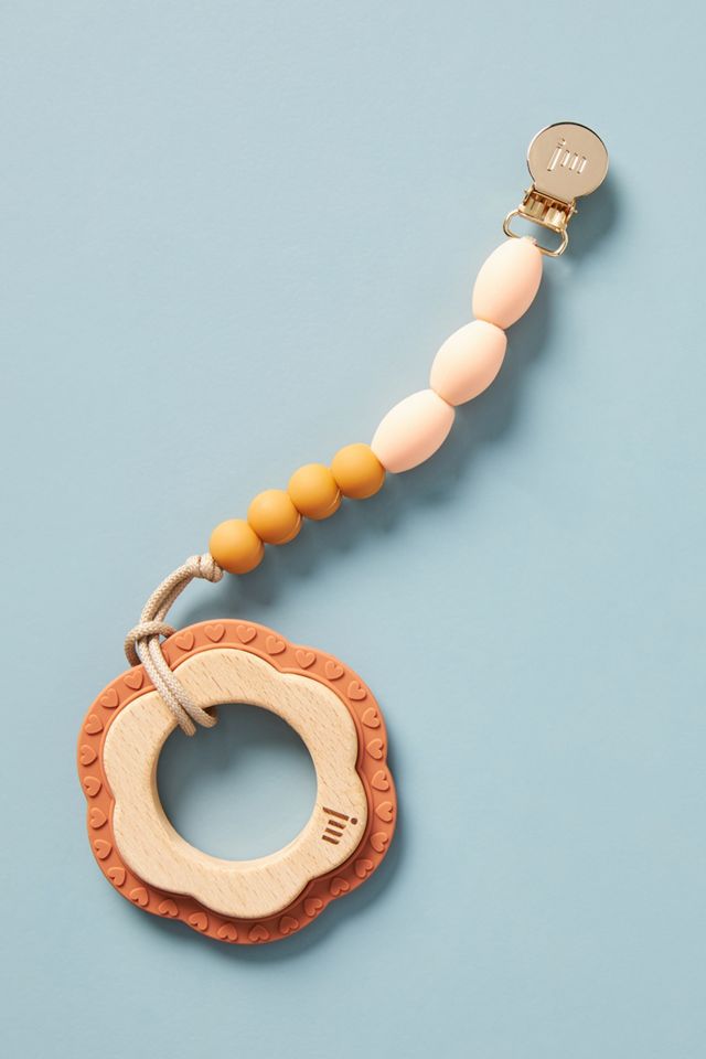 Teether and Beaded Clip Set #1