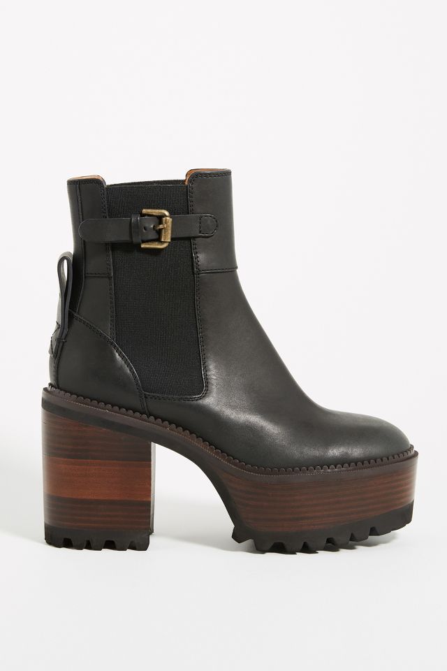 Chloe 2025 platform boots